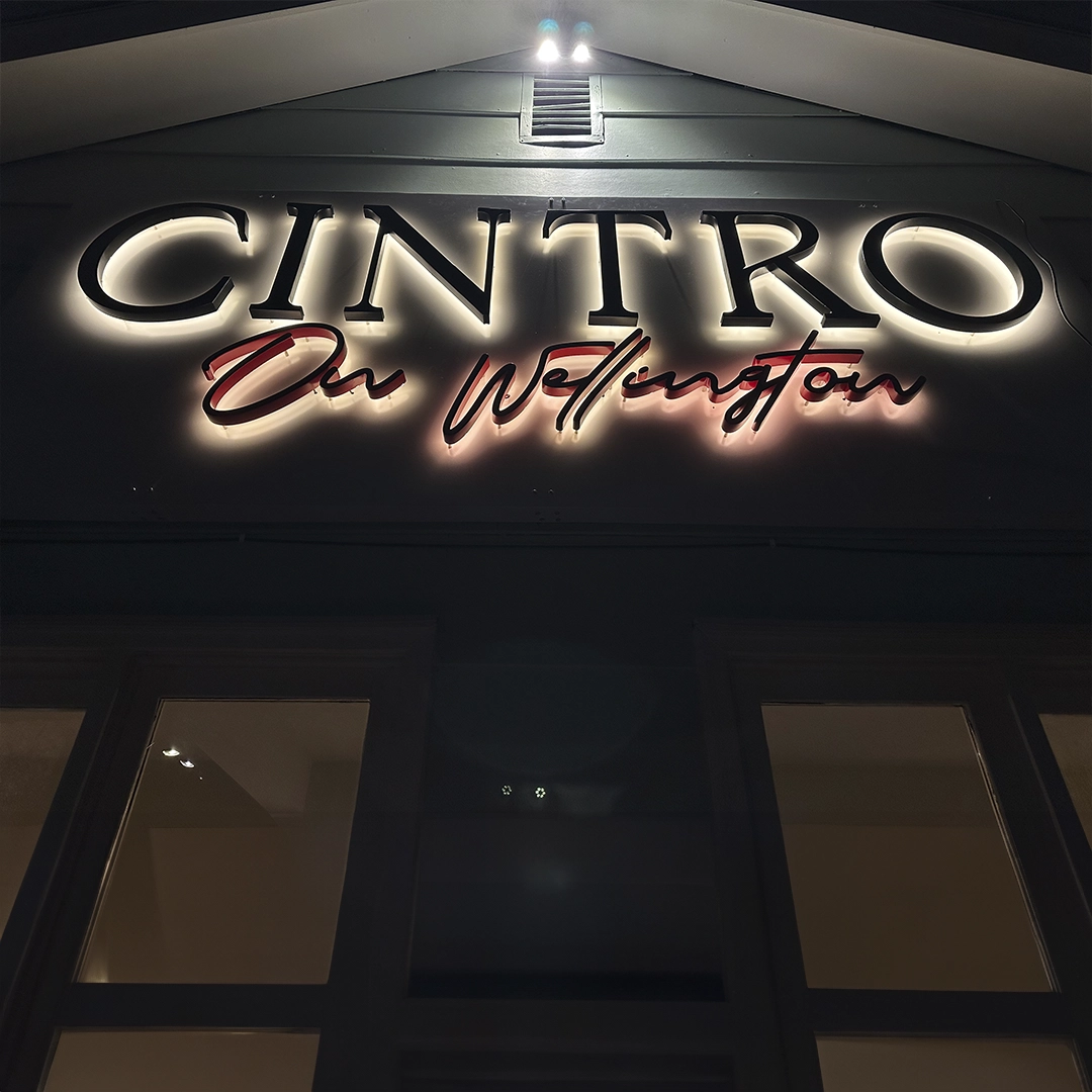 store LED box sign